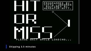 Hit Or Miss (MSX Basic), made by me in 1987