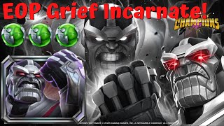 WORLDS FIRST CLEAR?! EOP GRIEF INCARNATE ALL 16 BOSSES ONE RUN! Hercules/Kitty/Magneto! - MCOC