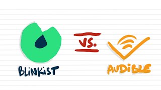 Is Blinkist Better Than Audible? #Blinkist #Audible