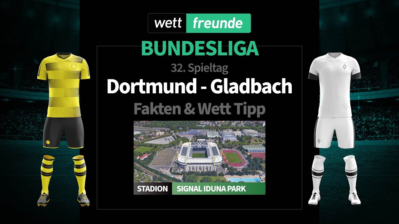 Bundesliga Prognose & Wett-Tipp: Dortmund - Gladbach | 2022/23 - YouTube