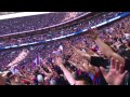 Palace singing we love you at Wembley