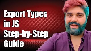 How to Export Function Types in JavaScript: A Step-by-Step Guide