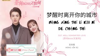 梦醒时离开你的城市 - 王欣茹 OST. Well Dominated Love 《奈何BOSS又如何》 PINYIN LYRIC