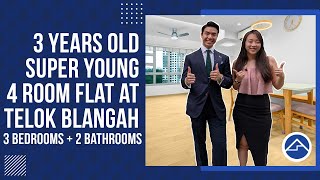 [SOLD!!!]Super young 4 Room Flat At Telok Blangah!! [3 Years Old]