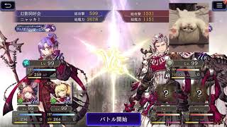 FFBE幻影戦争　ギルドバトル　2020/10/29　1戦目