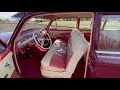 1954 plymouth belvedere suburban 3 speed walk around video