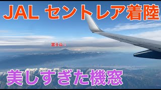 【日本航空】圧倒された美しい景色　中部国際空港着陸（2021/11）4K60P