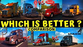 (Watch New Video) Comparison Among ALL Trucks | American Truck Simulator | Best Truck To Buy \u0026 Drive