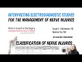 Interpreting Electrodiagnostic Studies for the Management of Nerve Injuries