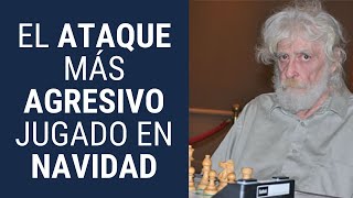 El ataque más agresivo jugado en Navidad - ¡4 peones en línea!