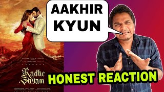 Radhe Shyam Glimpse Review by Suraj Kumar | Honest Reaction |