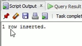 Oracle--Data Manipulation (DML)