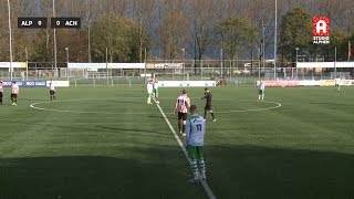 Samenvatting Alphense Boys - Achilles 1894 (zondag 5 november)