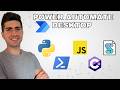 How To Run Python, JavaScript, C#, PowerShell and VBScript on Power Automate Desktop