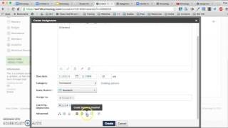 Schoology Assignments Advanced Settings