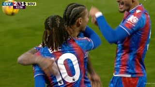 Eberechi Eze Goal, Crystal Palace vs Southampton (2-1) All Goals and Extended Highlights