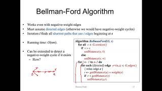 Shortest Paths Part 4: Bellman Ford