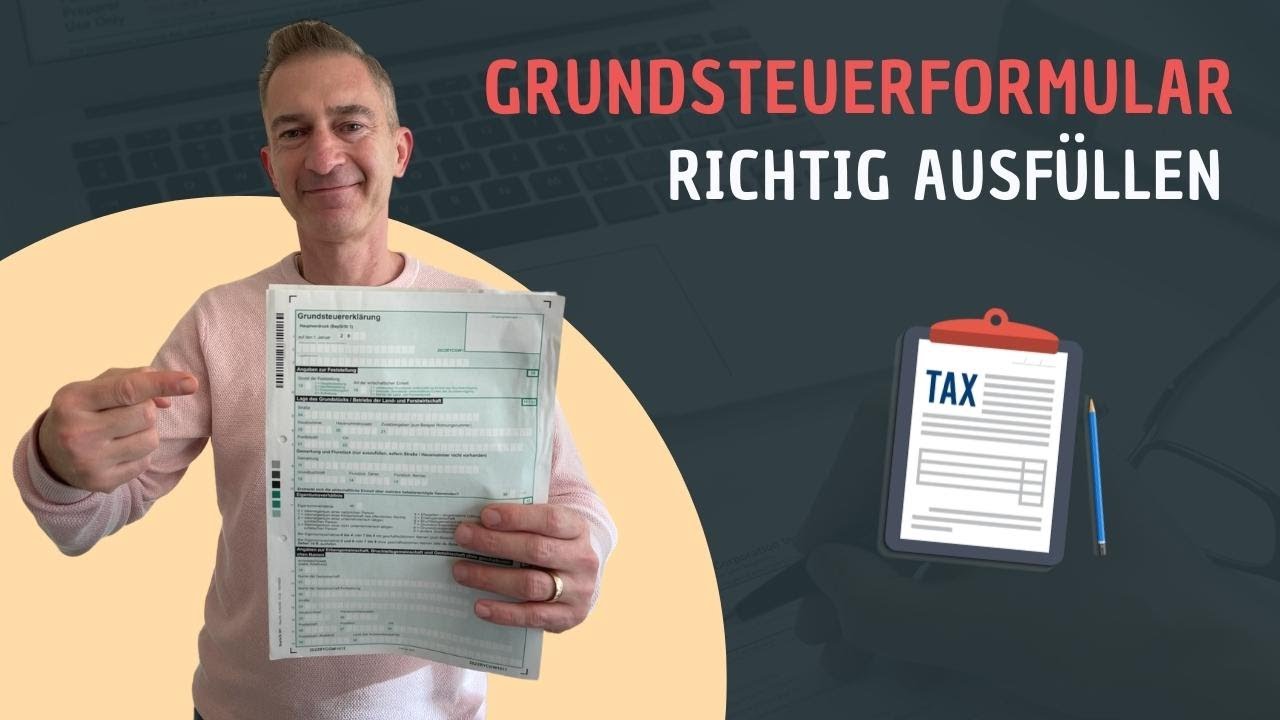 Grundsteuererklärung 2022: Grundsteuer Formular Ausfüllen [Beispiel ...