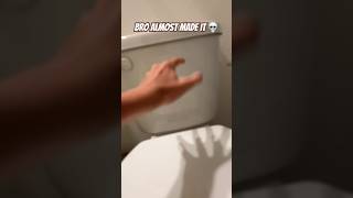 Bro almost made it 💀 #shorts #funny #meme #toilet #almost #diarrhea #conedy