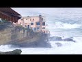 freakishly large wave hits house in laguna beach ca