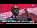Zim opposition leader arrested