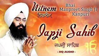 Japji Sahib Full Live Path Bhai Manpreet Singh Ji Kanpuri | Nitnem | New Shabad Gurbani Kirtan Live