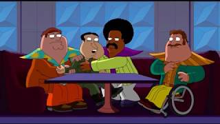 Family guy ● Peter and the guys at 1970th clam