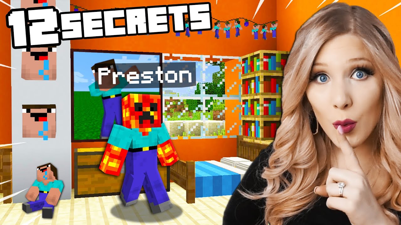 12 Secrets About Prestonplayz Minecraft Youtube