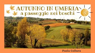 AUTUNNO IN UMBRIA A PASSEGGIO NEI BOSCHI - AUTUMN IN UMBRIA WALKING IN THE WOODS