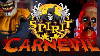 NEW  - Spirit Halloween  2024 Animatronics Revealed - Carnevil Teaser Trailer Re