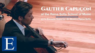 Gautier Capuçon at the Reina Sofía School of Music