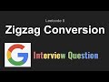 Leetcode 6: Zigzag Conversion