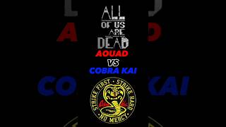 All of us are dead VS Cobra kai | Characters VS Characters #namra #onjo #suhyeok #cheongsan#gwinam