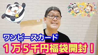 ワンピースカード １万５千円福袋開封したら衝撃の結末が！【パンダ先生夫婦のワンピースカード】