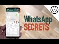 WhatsApp Tricks that EVERYONE should be using!