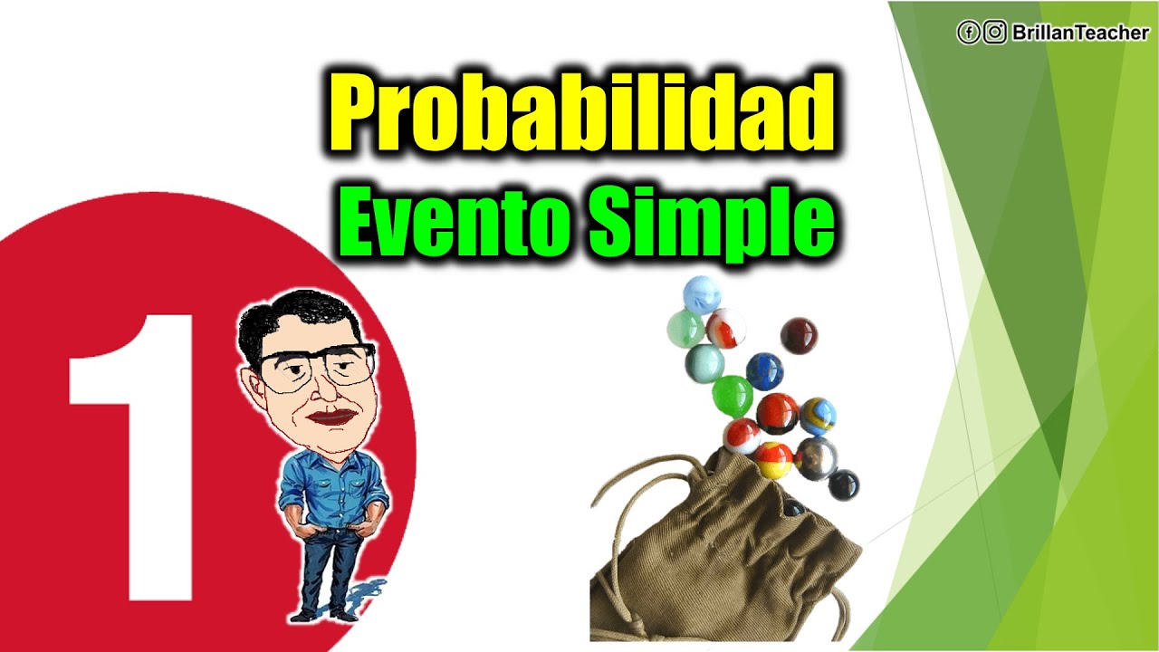 Probabilidad De Un Evento Simple | Ejemplo 1 - YouTube