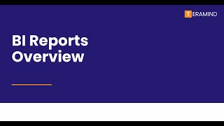 BI Reports - Overview