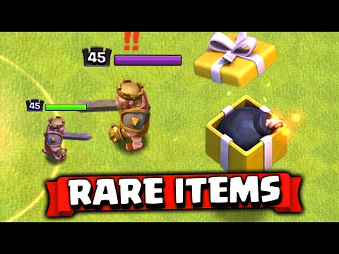 Shots of EVERY limited edition item in Clash of Clans!