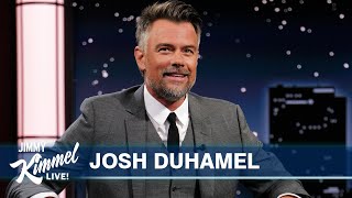 Jimmy Kimmel Helps Josh Duhamel With His Wedding Vows