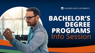 Bachelor's Degrees Info Session - Spring 2026
