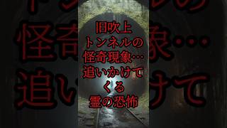 旧吹上トンネルの怪奇現象…追いかけてくる霊の恐怖 #旧吹上トンネル #埼玉県 #心霊スポット #怪奇現象 #都市伝説 #都市伝説ノワール