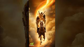 Elijah is carried into the heavens on a blazing chariot of golden fire (2 Kings 2:11) | Heaven Music