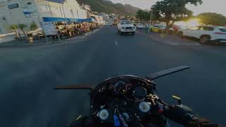 Sunset Ride On My Yamaha R6