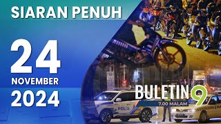 Polis Gempur Litar Haram, Penonton Turut Ditahan | Buletin TV9, 24 November 2024