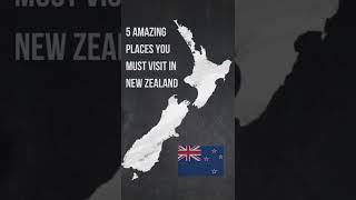 5 Amazing Places You Must Visit In New Zealand #shorts