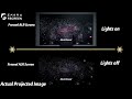 【FSCREEN】 Fresnel ALR Projection Screen VS Black Diamond Screen