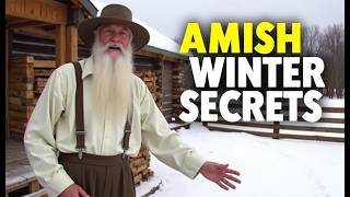 Amish Winter Survival The Secrets to Staying Warm Naturally | Incredible Heating Hacks!