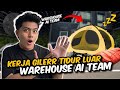 KEJA GILERR TIDUR DEPAN WAREHOUSE AITEAM!!! PALING EXTREME HAMPIR DIBAWA RIBUT?!