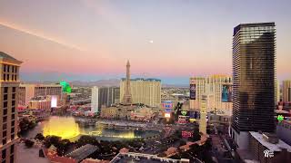 [4K Ambience] Las Vegas Sunset to Neon Night: 1-Hour Ambience #4k #asmr