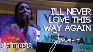 Jona - I'll Never Love This Way Again (Album Launch)